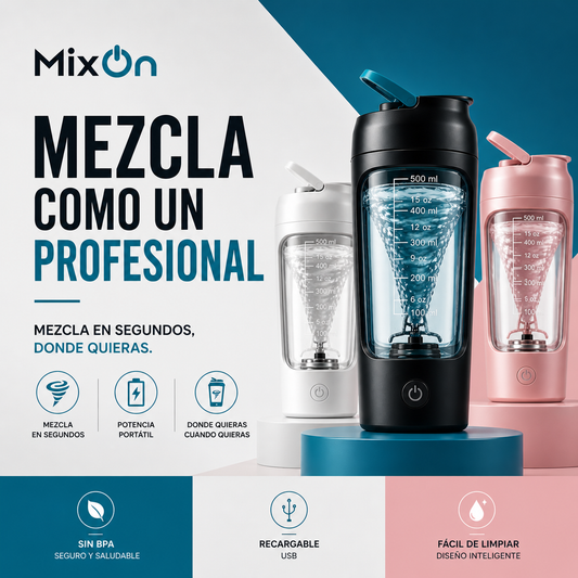 Vaso Eléctrico Portátil Profesional - MixOn